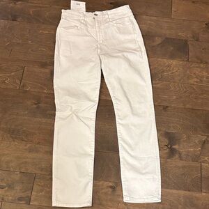 3x1 Women's White Ankle Jeans